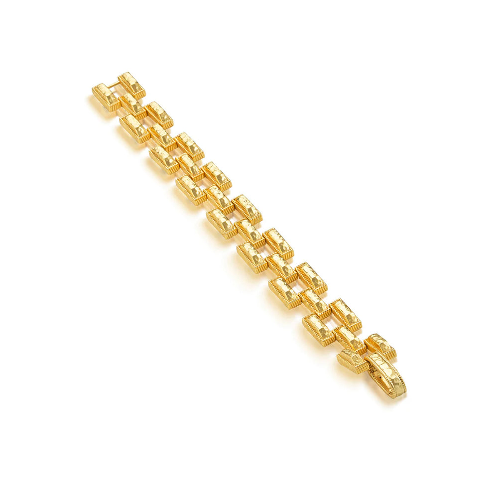 Capucine de Wulf Pathway Petite Link Bracelet in Gold