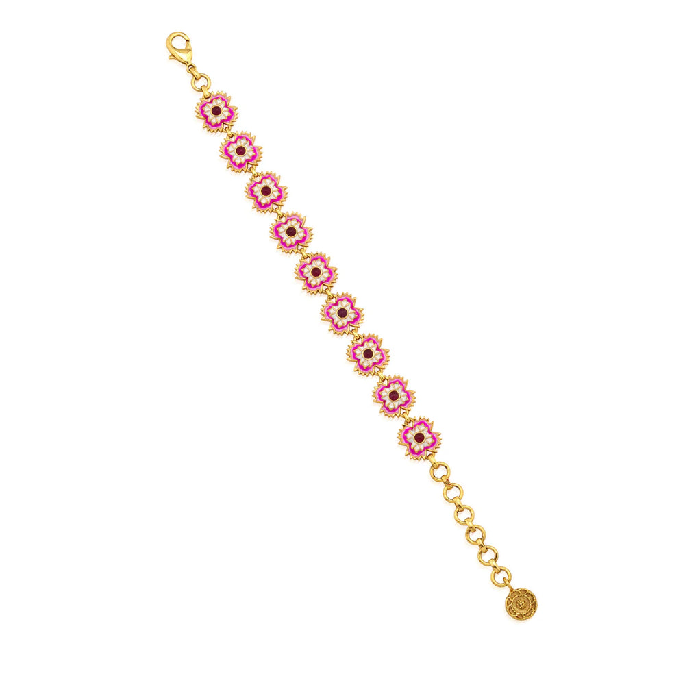 Capucine De Wulf Dianthus Link Bracelet