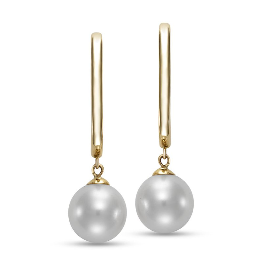 Mastoloni 14k Gold Freshwater Pearl Earrings