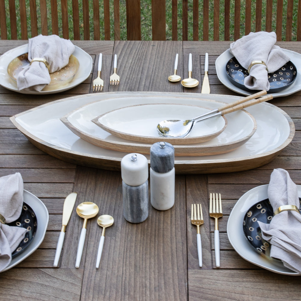 Be Home Madras Oval Dish