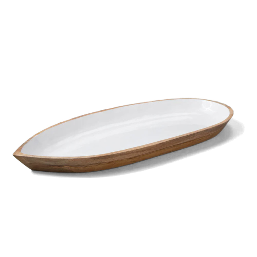 Be Home Madras Oval Oversize Dish