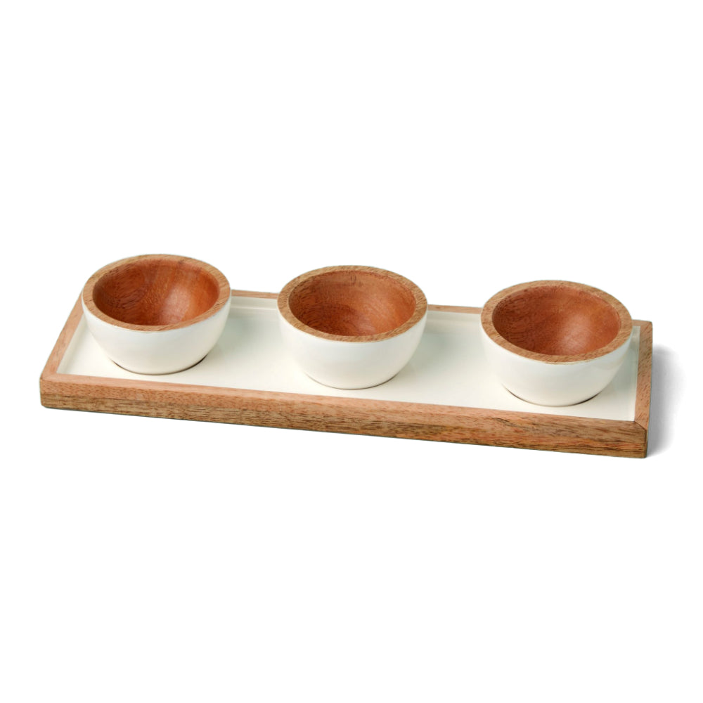 Be Home Madras Classic Dipping Bowl Set