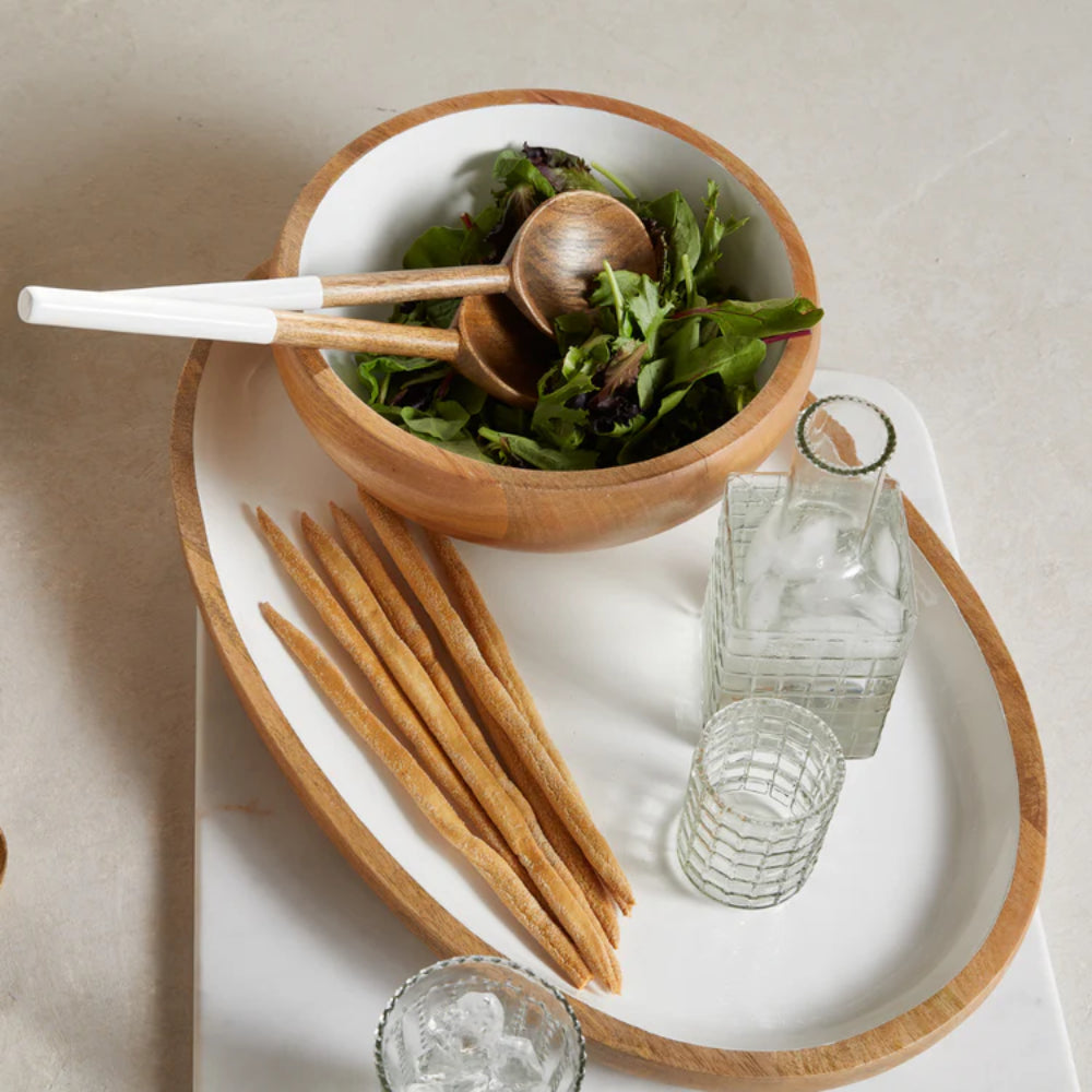 Be Home Madras Curva Footed Bowl