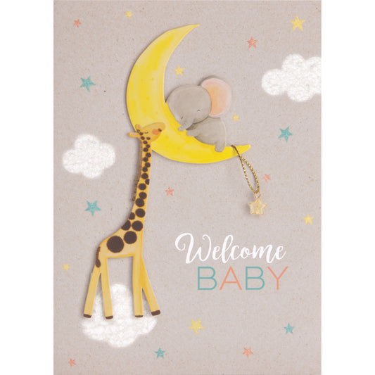 Big Dreams Moon Greeting Card