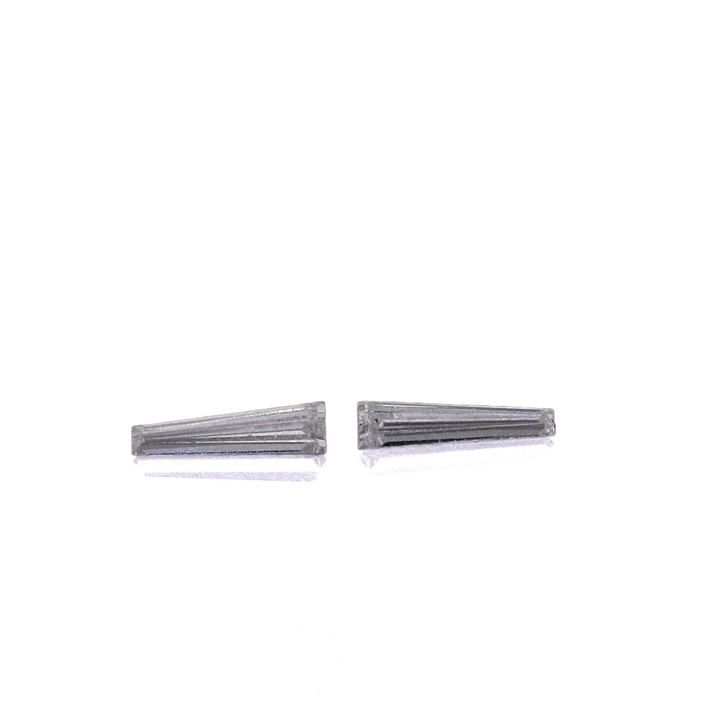 Matched Pair Tapered Baguette 0.33tw GVS Diamond