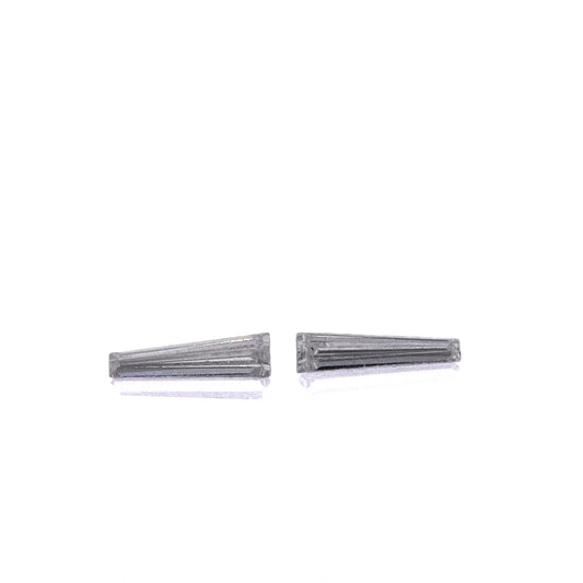 Matched Pair Tapered Baguette 0.33tw GVS Diamond