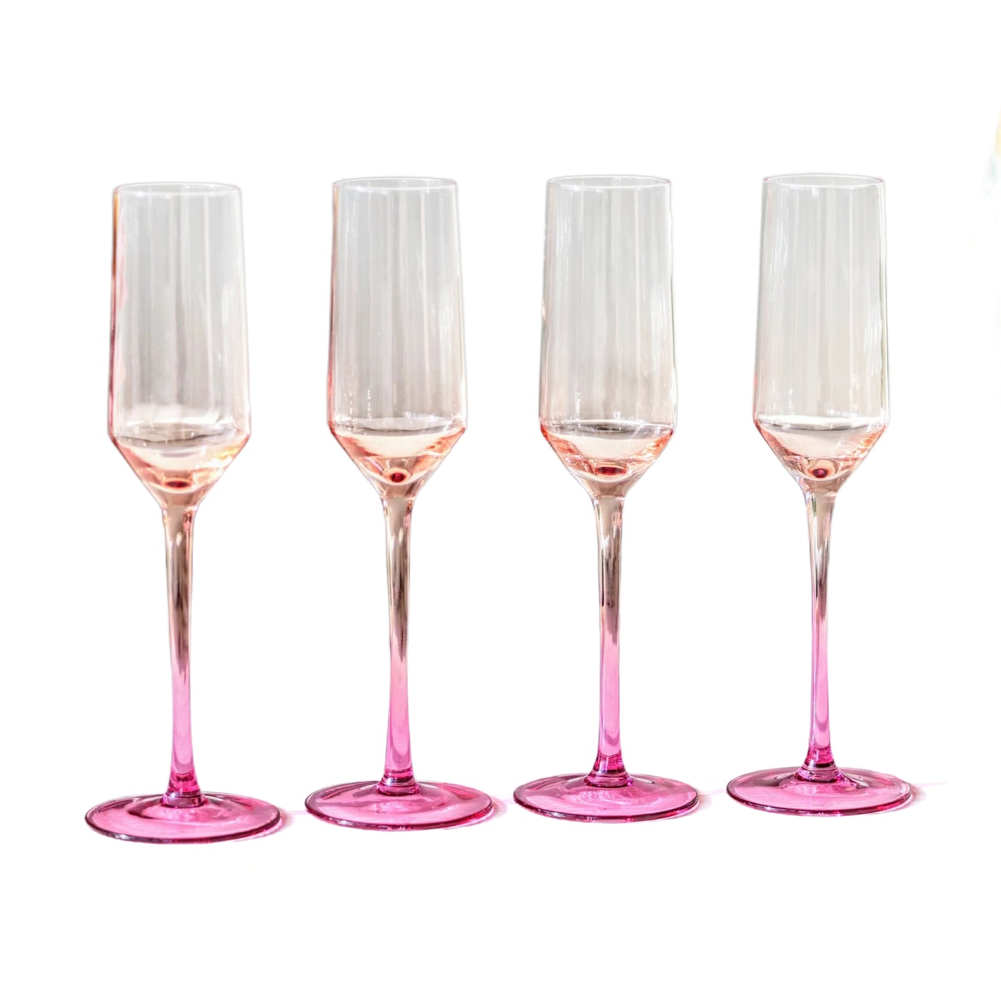 Byrdeen Cielo Handblown Champagne Flute - Set of 4