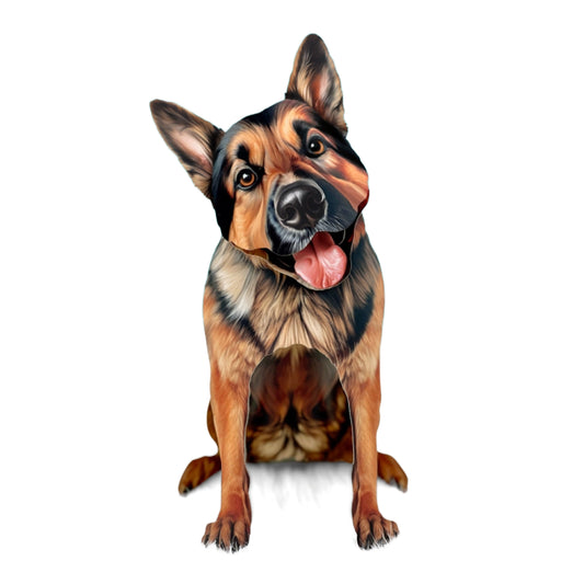 FreshCut Paper LLC German Shepherd Greeting Card