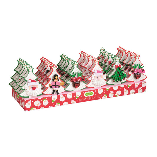 Mud Pie Christmas Icon Hair Clips