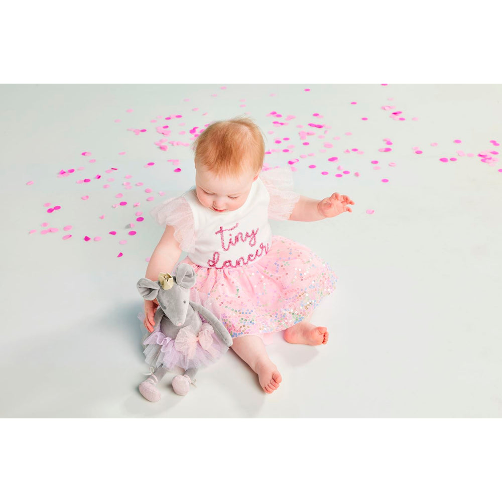 Mud Pie Pink Scattered Sequin Tutu Mud Pie Pink Scattered Sequin Tutu