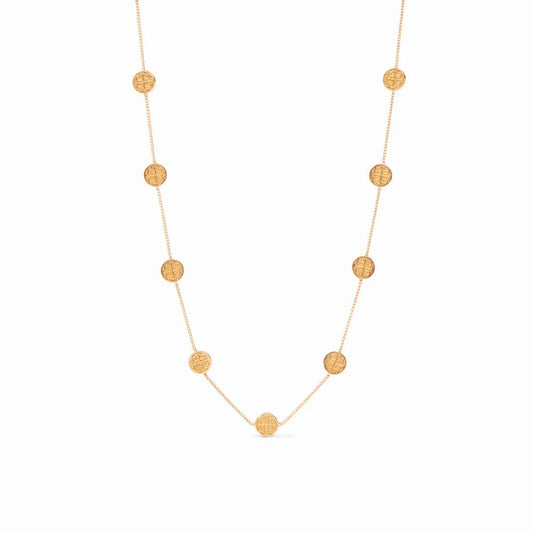 Julie Vos Valencia Delicate Station Necklace