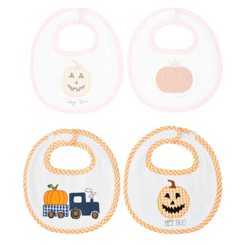 Mud Pie Reversible Pumpkin Bib