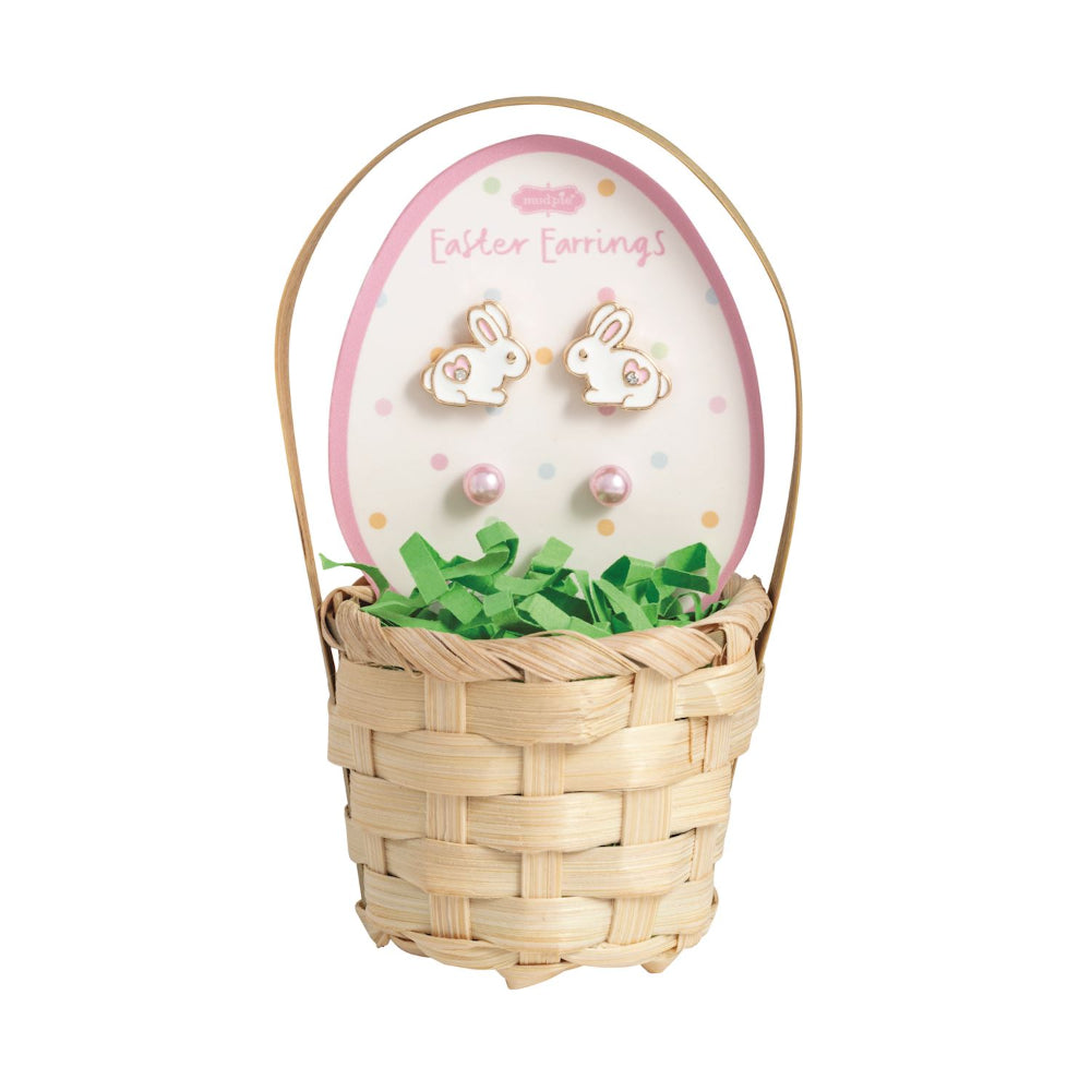 Mud Pie Easter Basket Stud Earring Sets