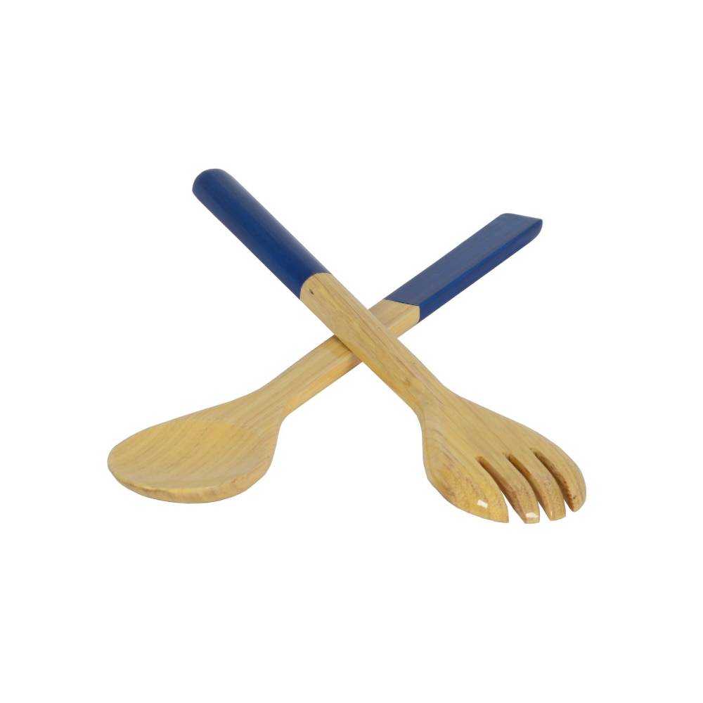 albert L. (punkt) Large Bamboo Salad Servers