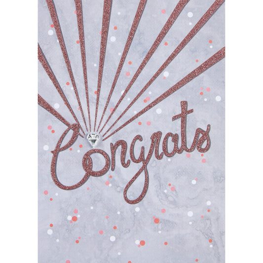 Congrats Ring Greeting Card