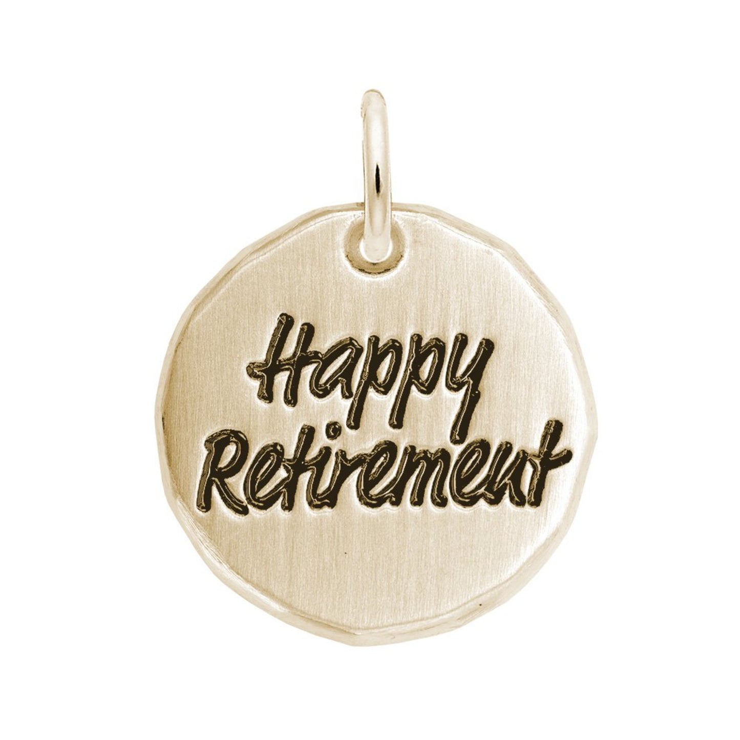 Happy Retirement Charm