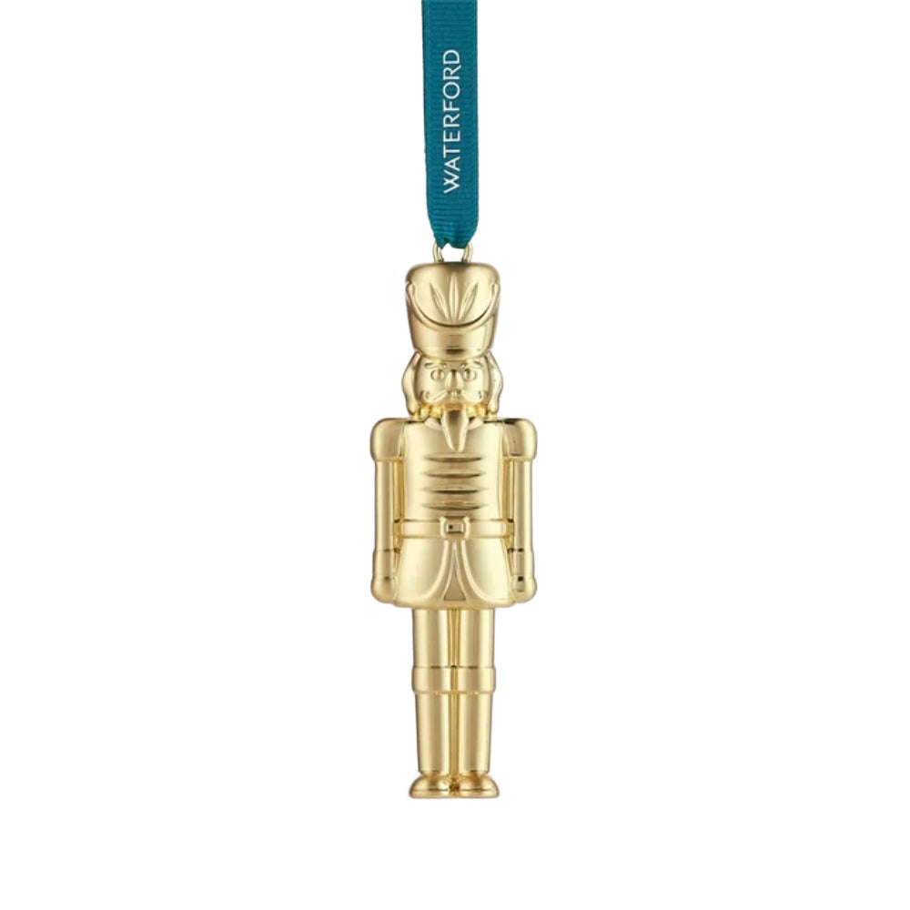 Waterford Nutcracker Golden Ornament