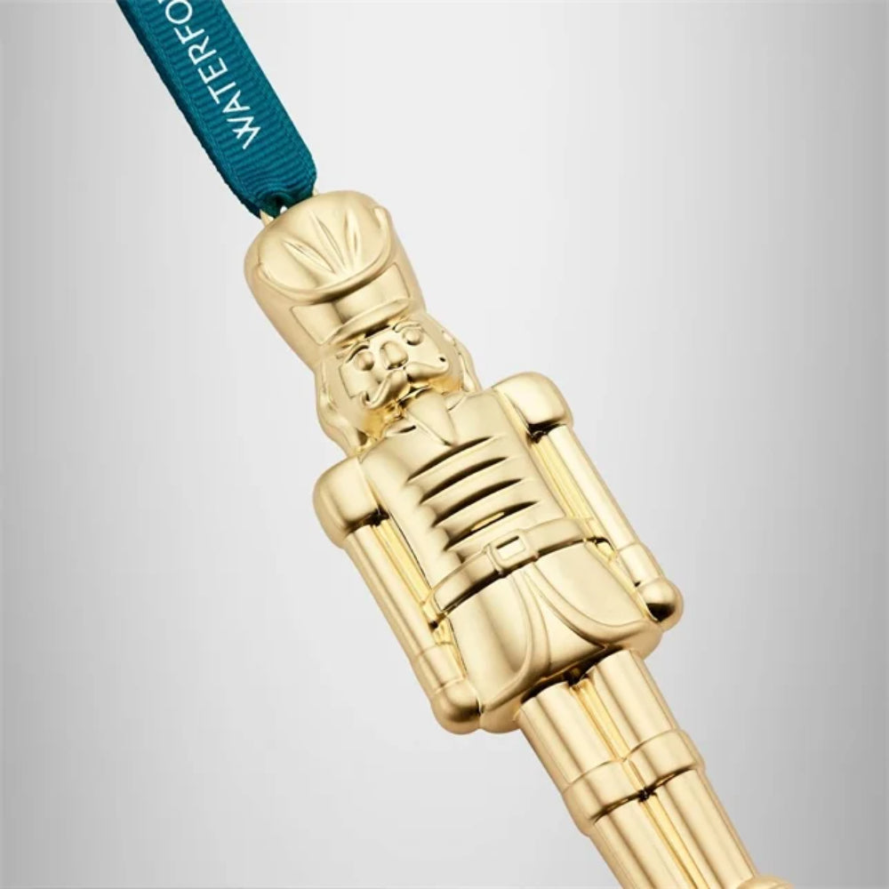 Waterford Nutcracker Golden Ornament