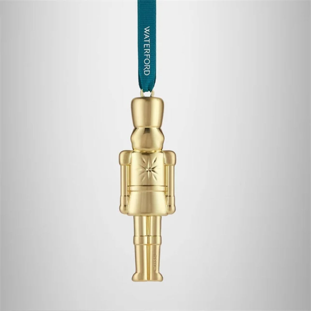 Waterford Nutcracker Golden Ornament
