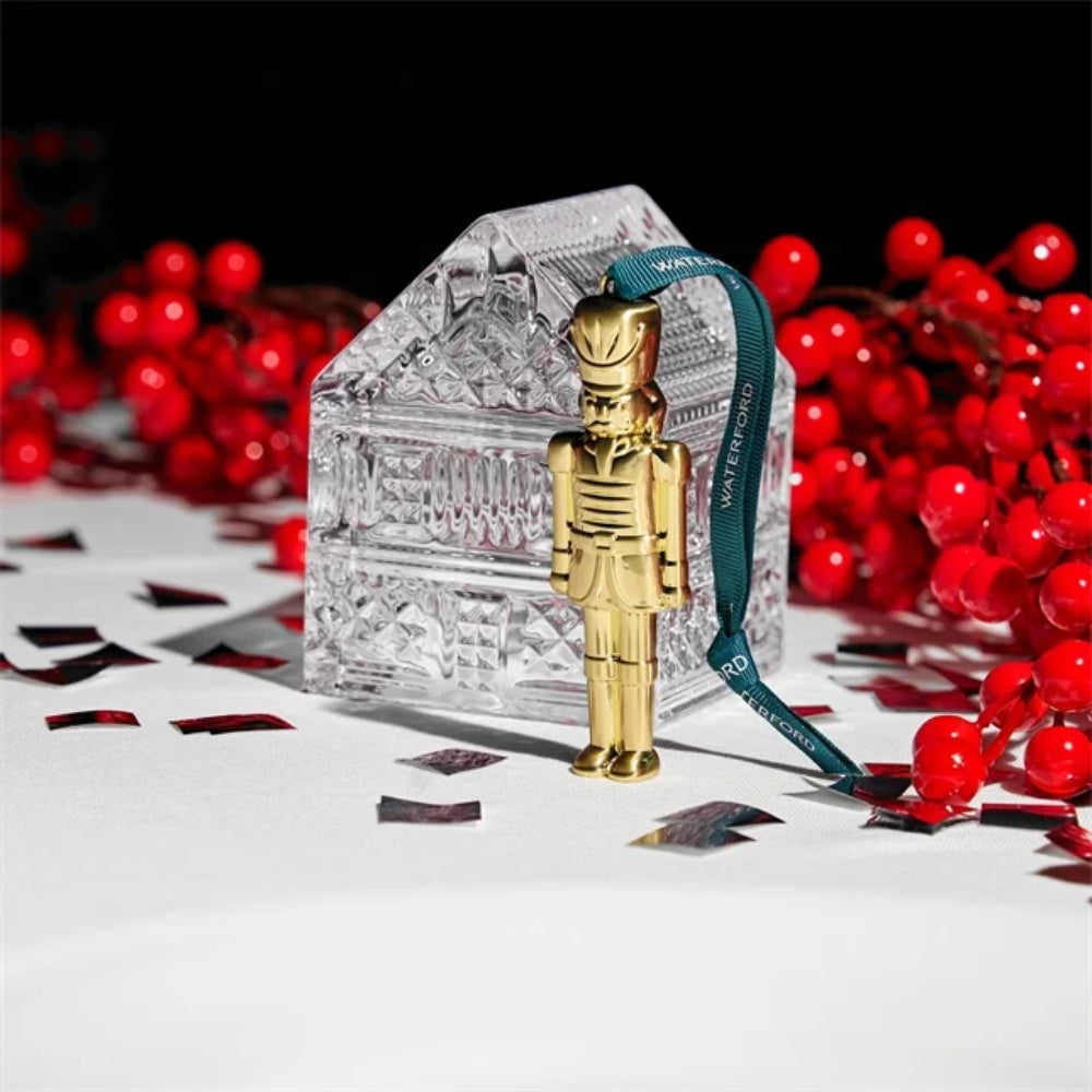 Waterford Nutcracker Golden Ornament