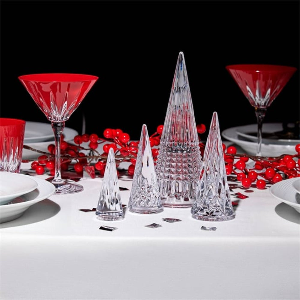 Waterford Red Firework New Year Martini Glasses - Set of 2