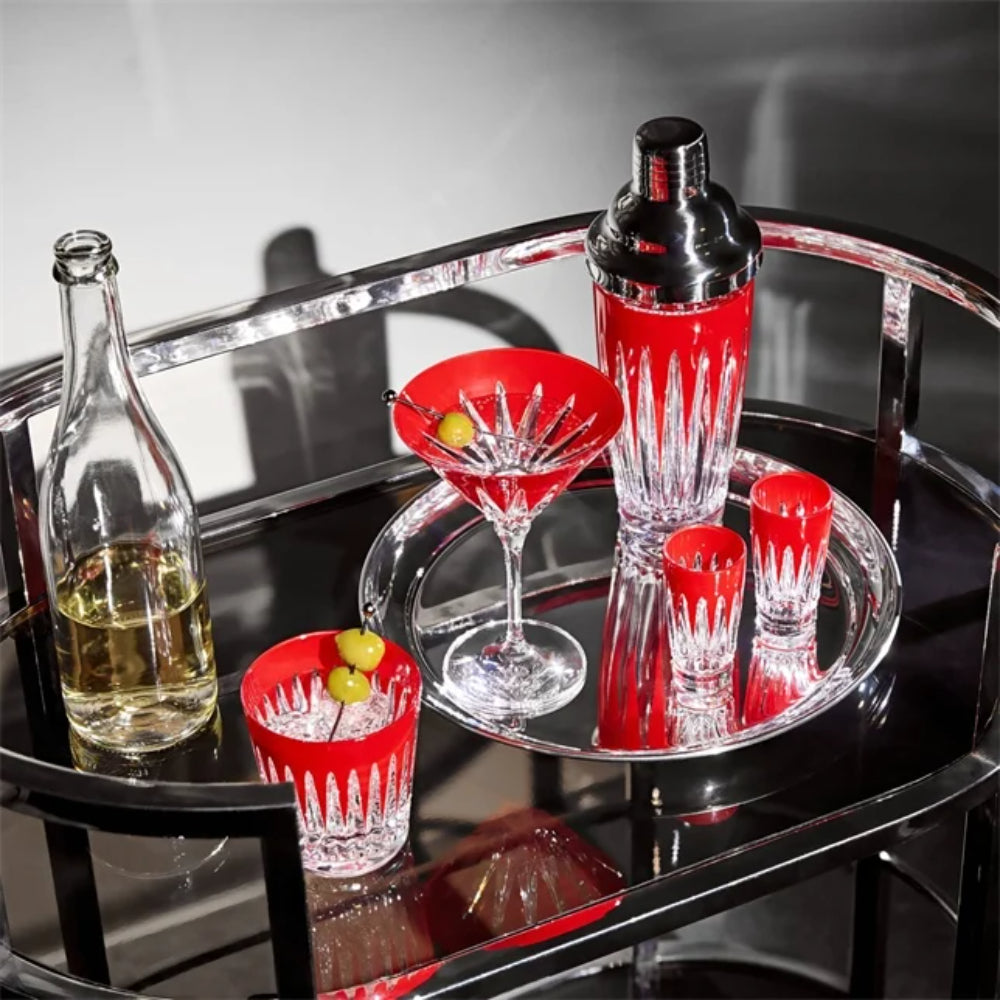 Waterford Red Firework New Year Martini Glasses - Set of 2