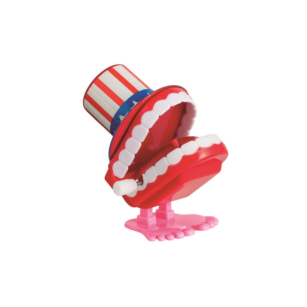 Mud Pie Wind-Up Patriotic Chompers