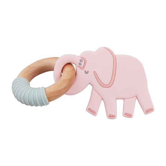 Mud Pie Elephant Teething Ring