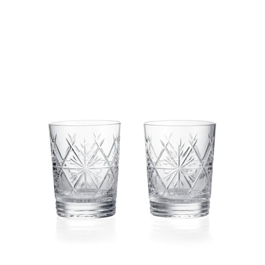 Waterford Winter Wonders Snowflake Double Old Fashioned - Set of 2