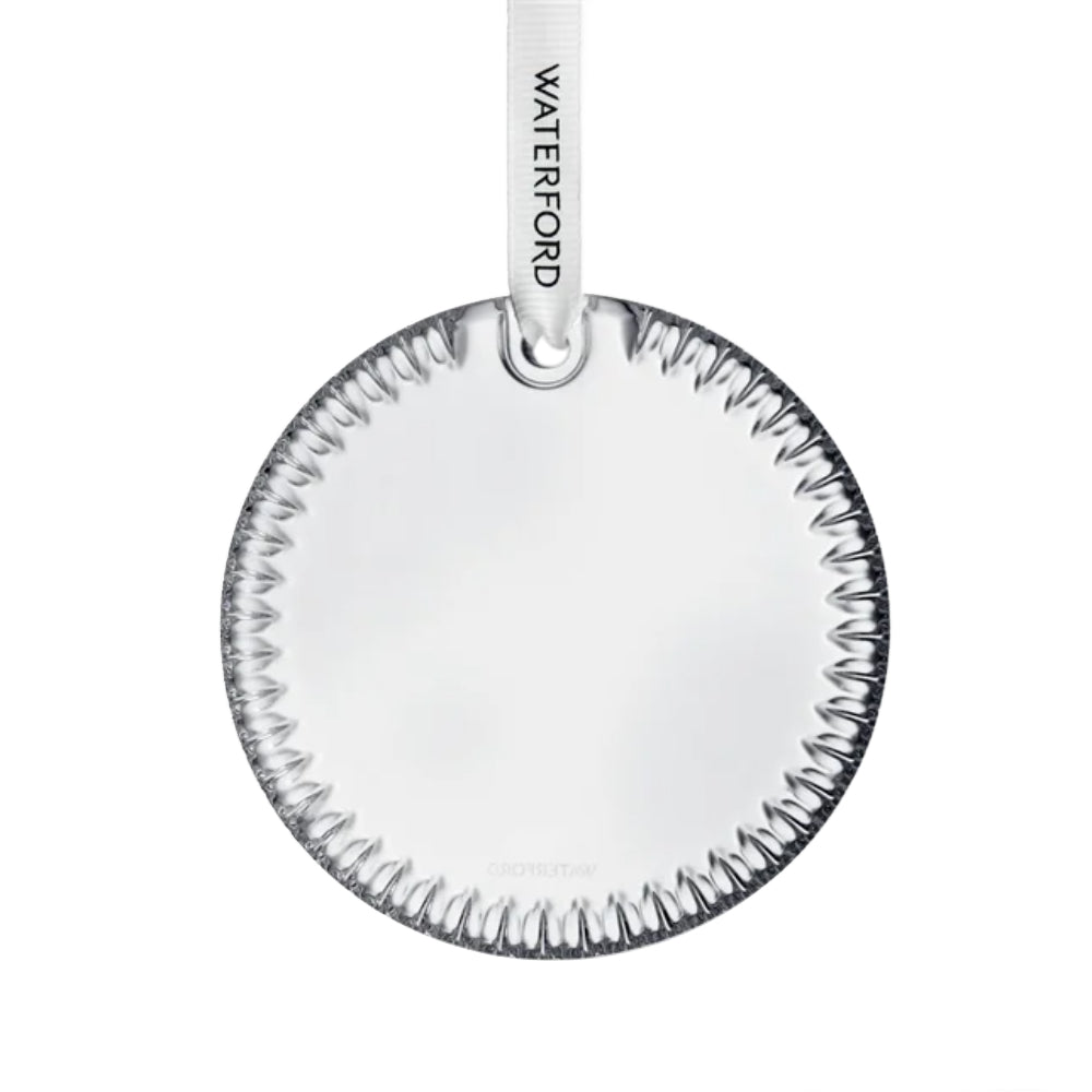 Waterford Disc Ornament