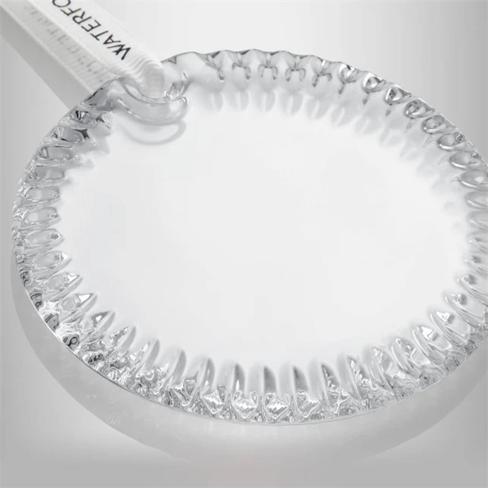 Waterford Disc Ornament
