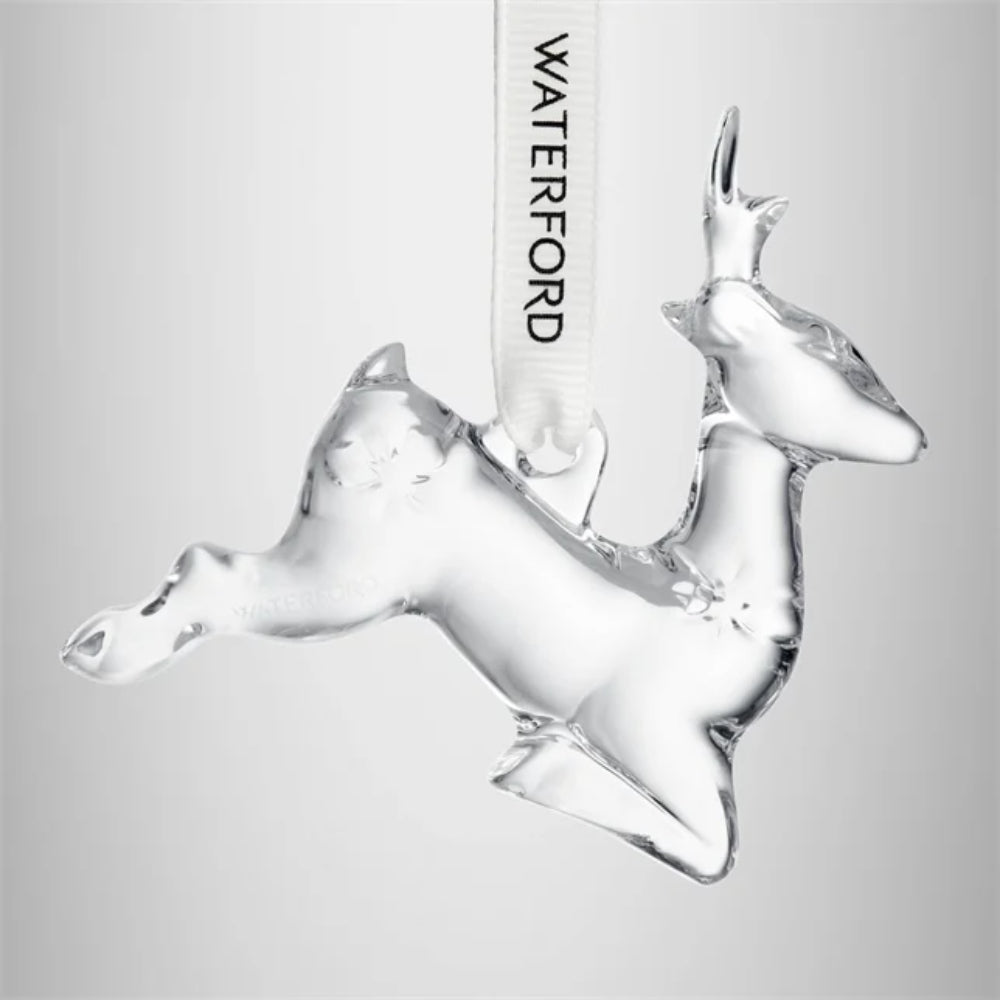 Waterford Mini Reindeer Ornament