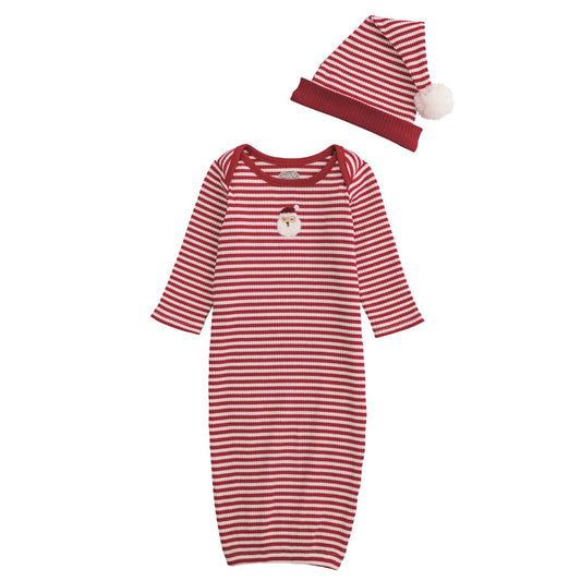 Mud Pie Stripe Santa Take-Me-Home Set