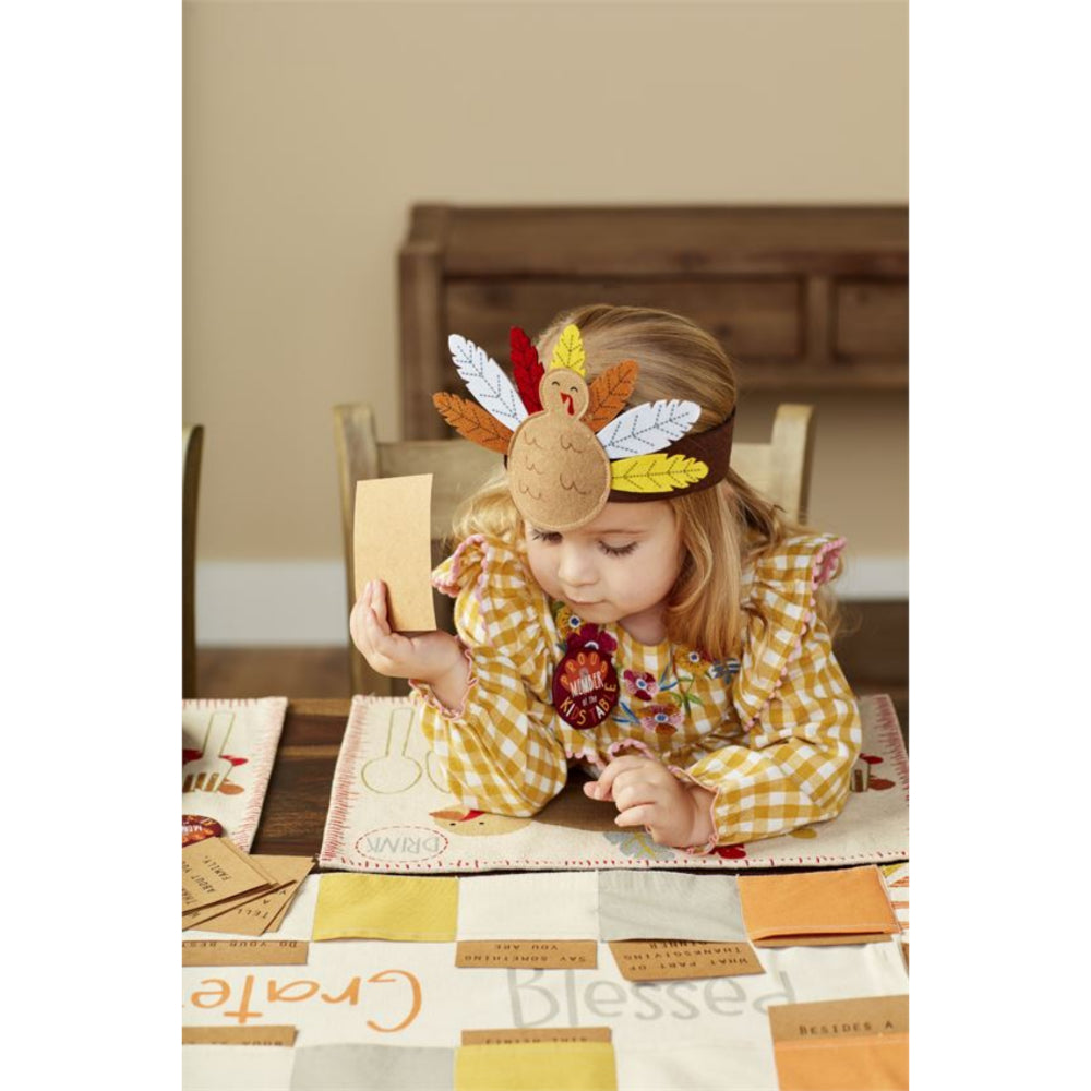 Mud Pie Turkey Headbands & Plate Wrap