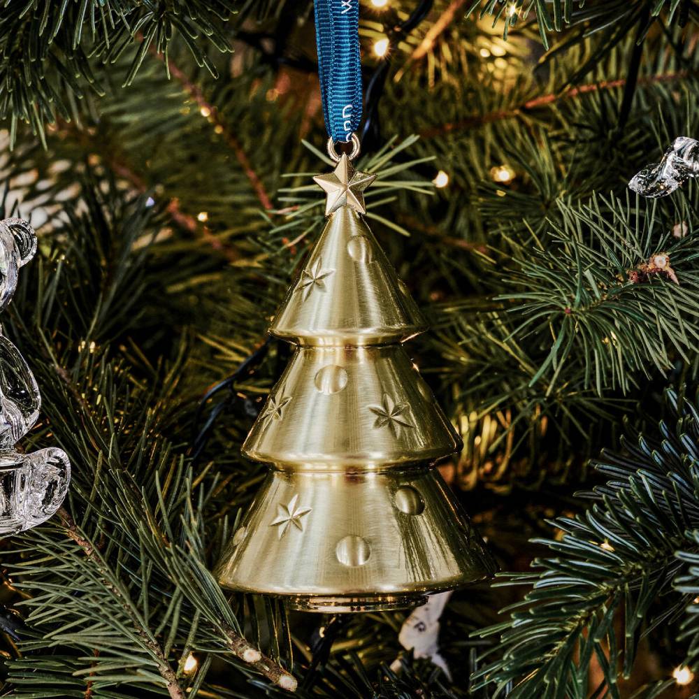 Waterford Tree Golden Ornament