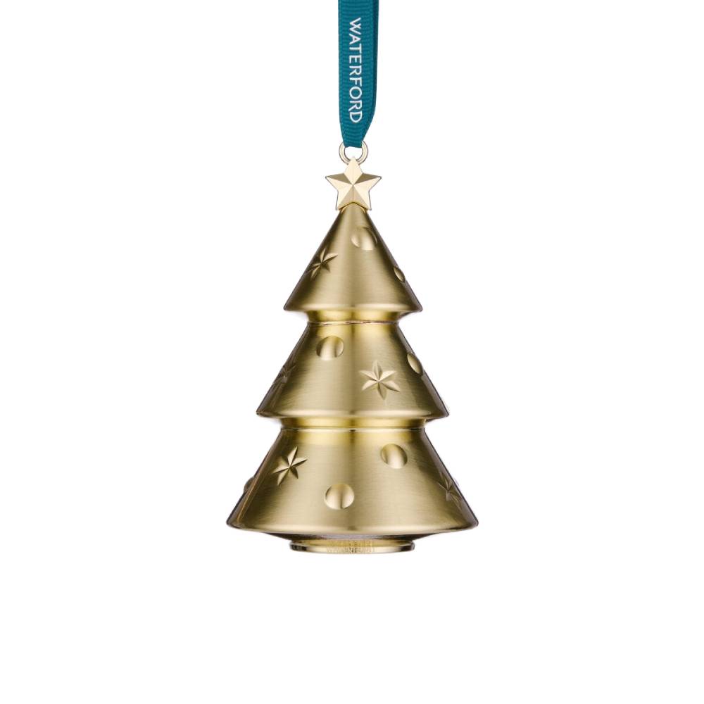 Waterford Tree Golden Ornament