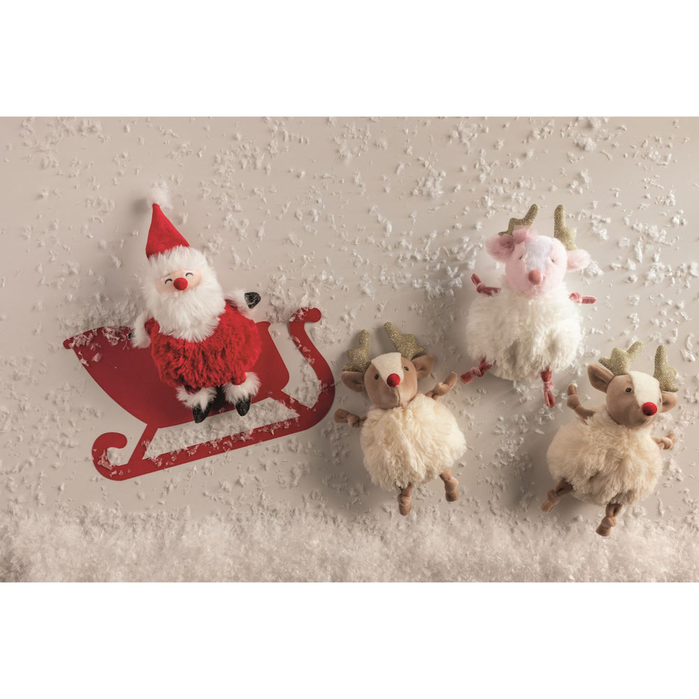 Mud Pie Christmas Pom-Pom Pals