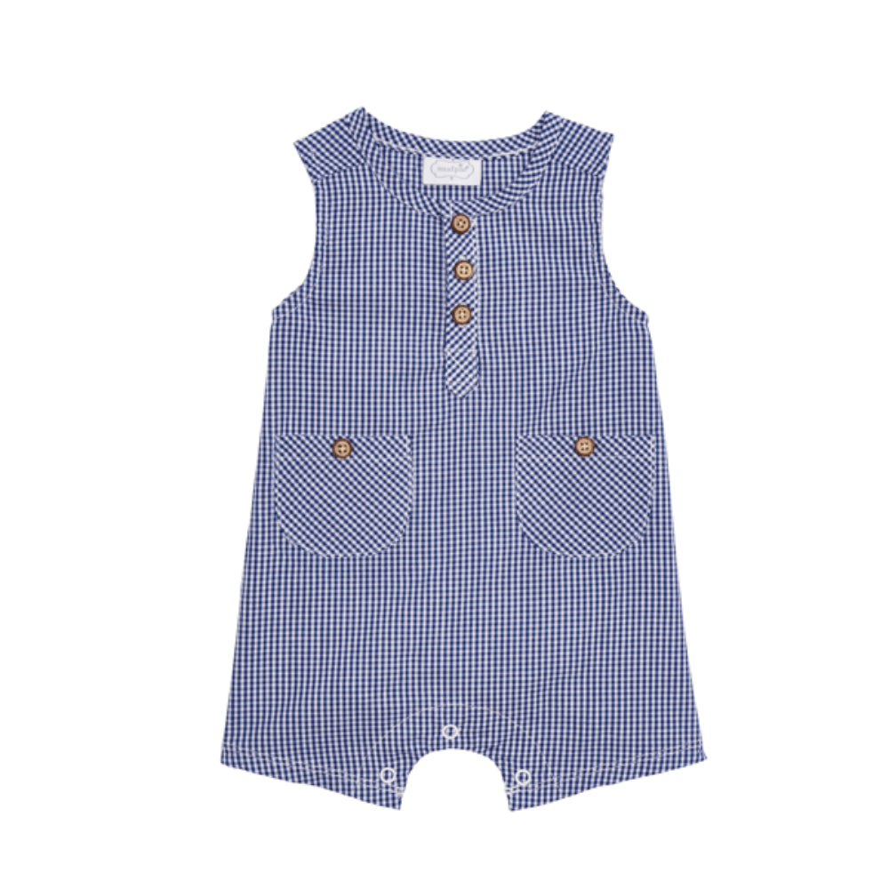 Mud Pie Gingham Rompers