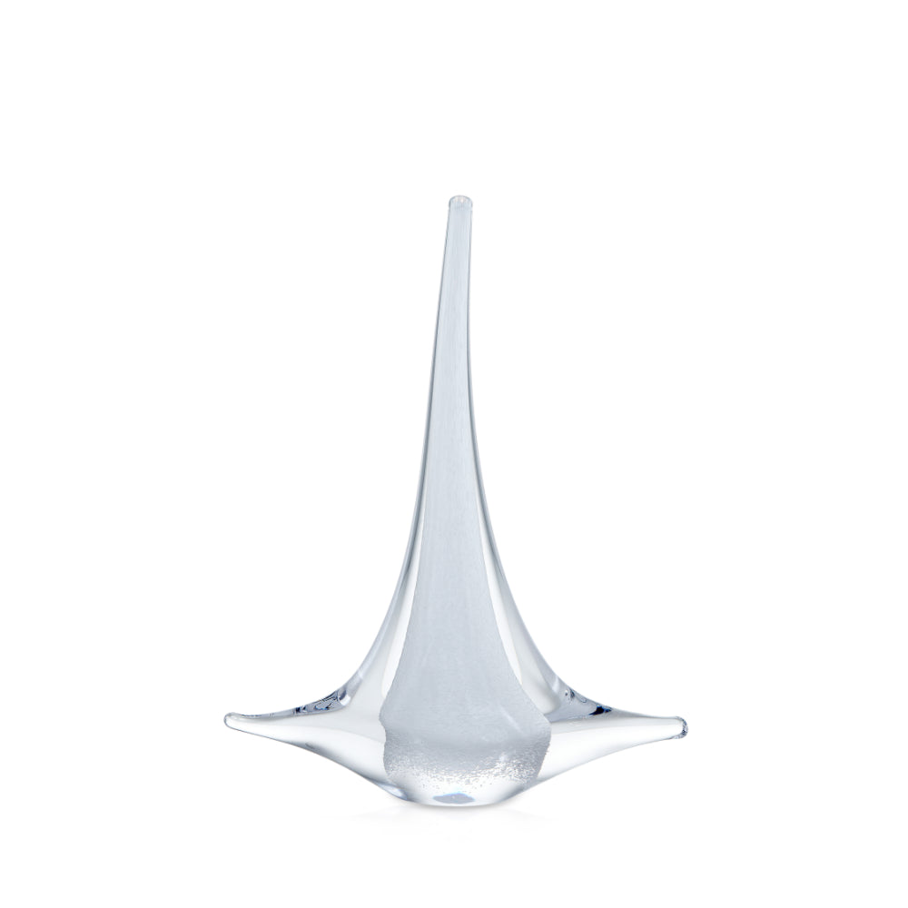 Simon Pearce White Sailboat