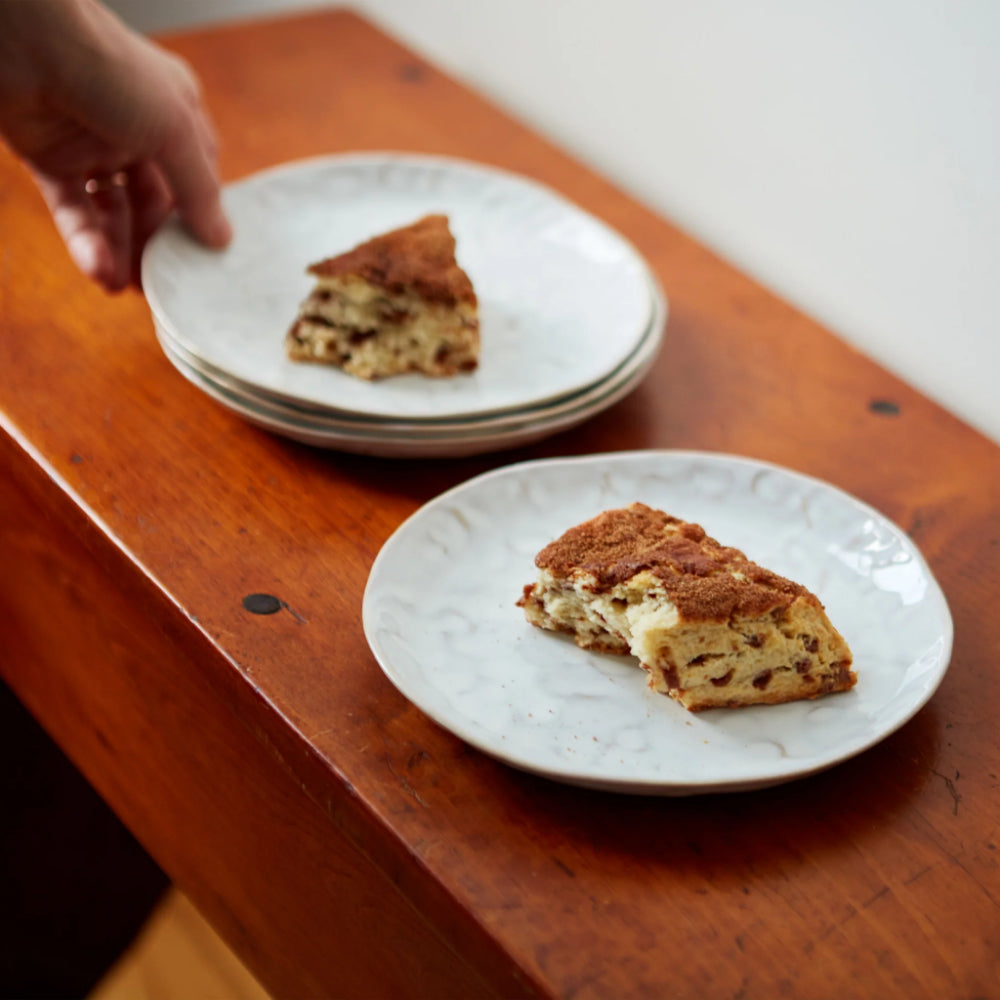 Simon Pearce Burlington Cloud Appetizer Plate - Set of 4