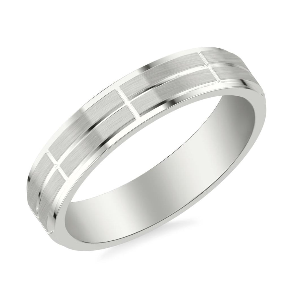 Men's Platinum 5mm Wedding Band