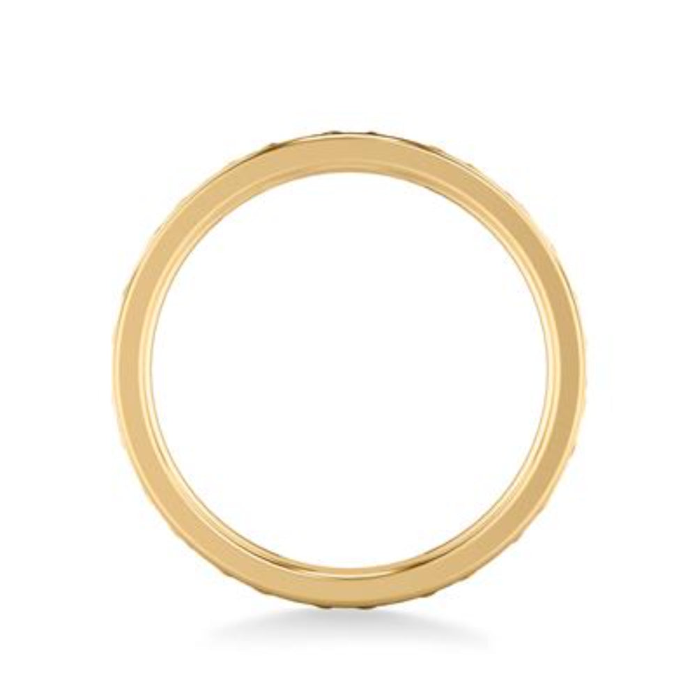 Men's 5mm Carved Floral Wedding Band