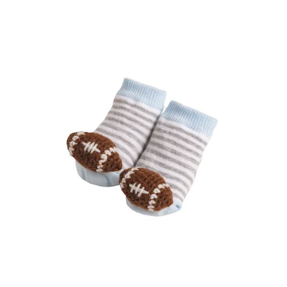 Mud Pie Crochet Rattle Toe Socks