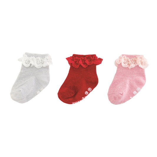Mud Pie Baby Sparkle Sock Set