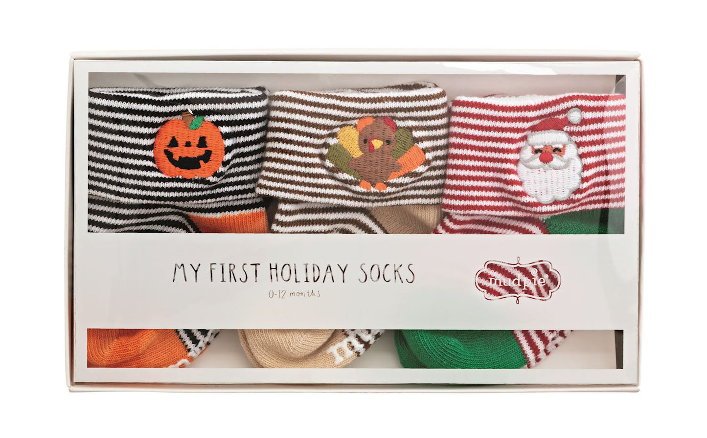 Mud Pie My First Holiday Sock Set - Set of 3