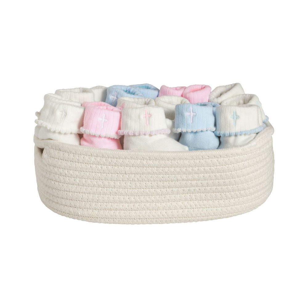 Mud Pie Cross Foldover Socks