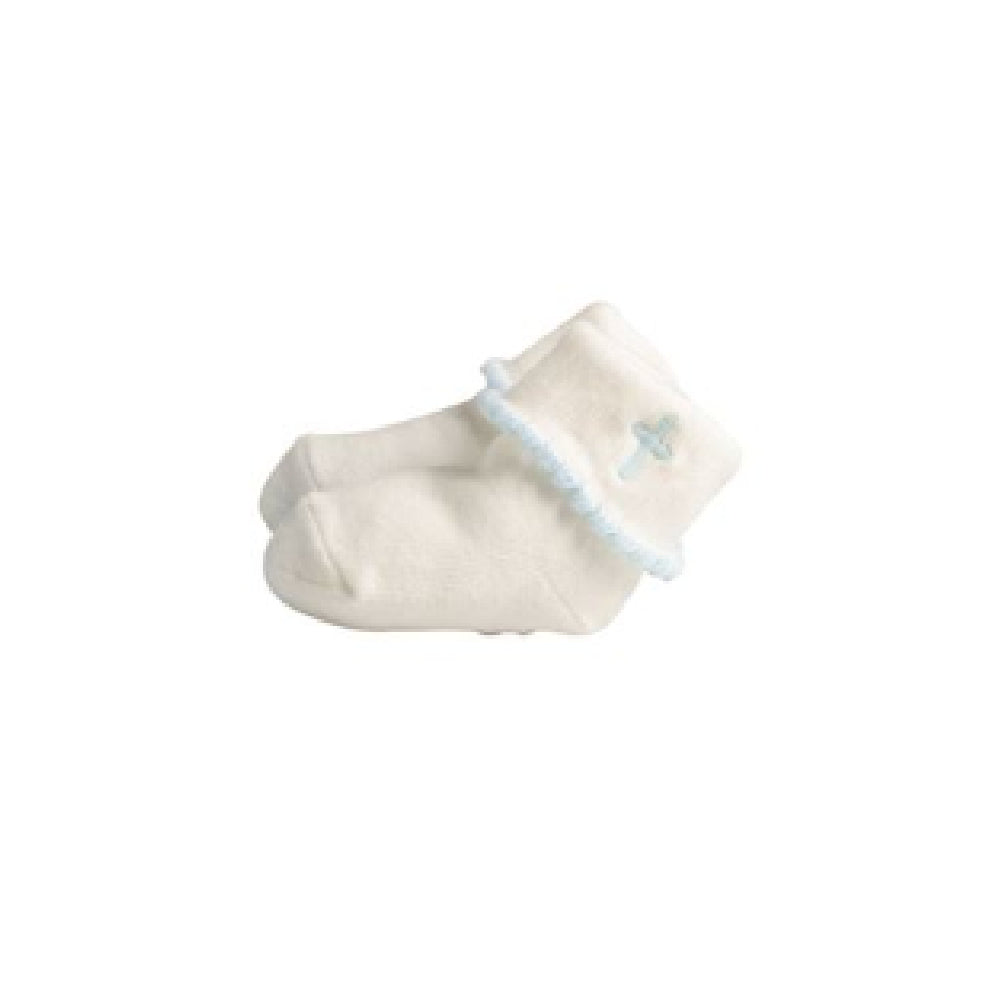 Mud Pie Cross Foldover Socks