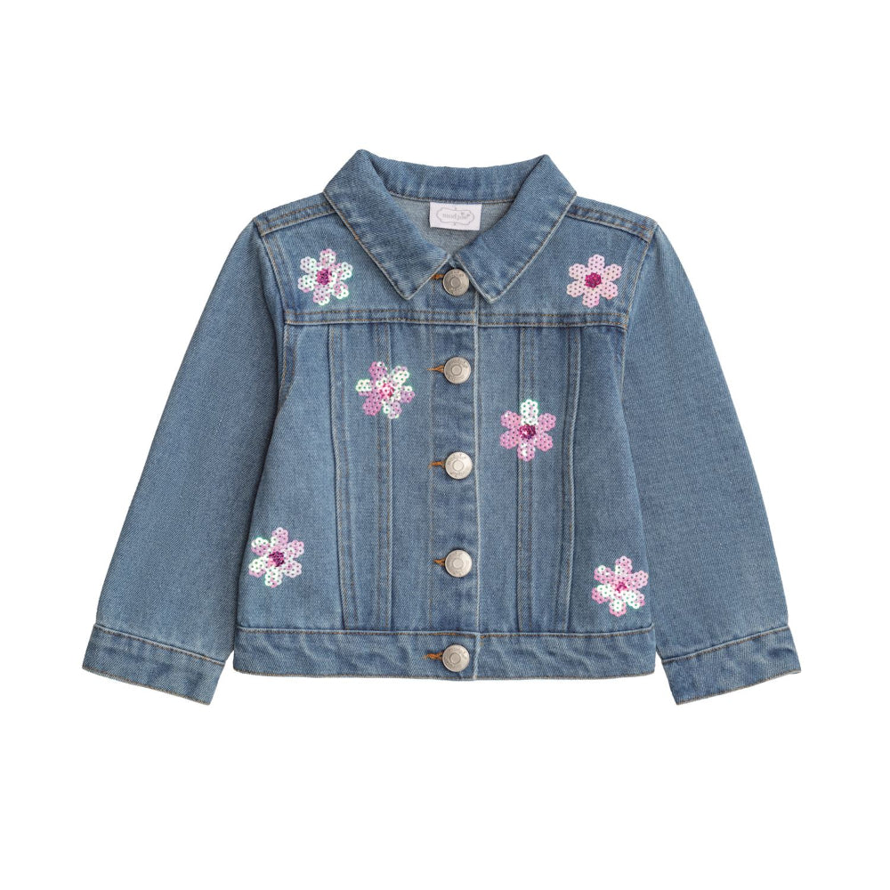 Mud Pie Daisy Denim Jacket