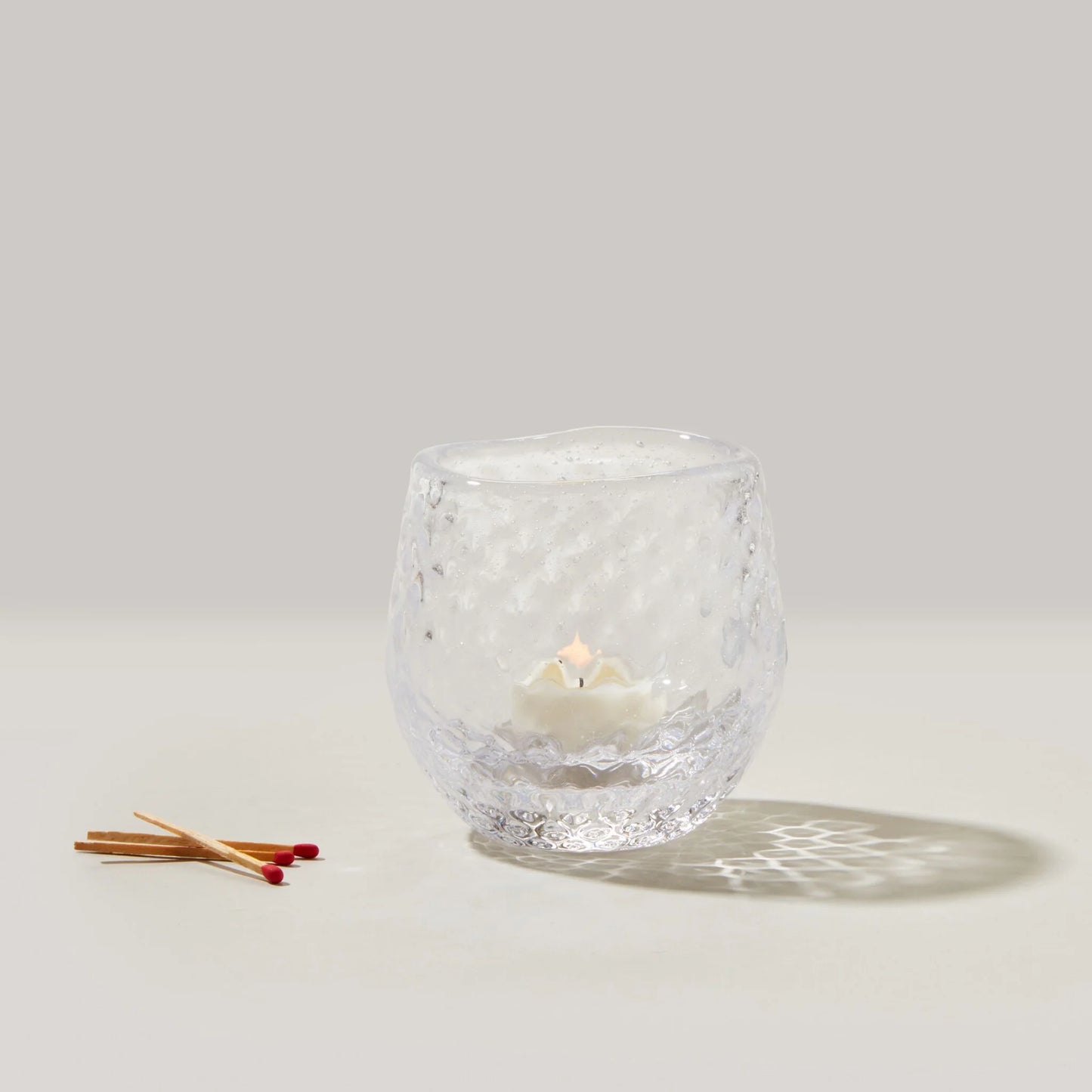 Simon Pearce Burlington Optic Tealight
