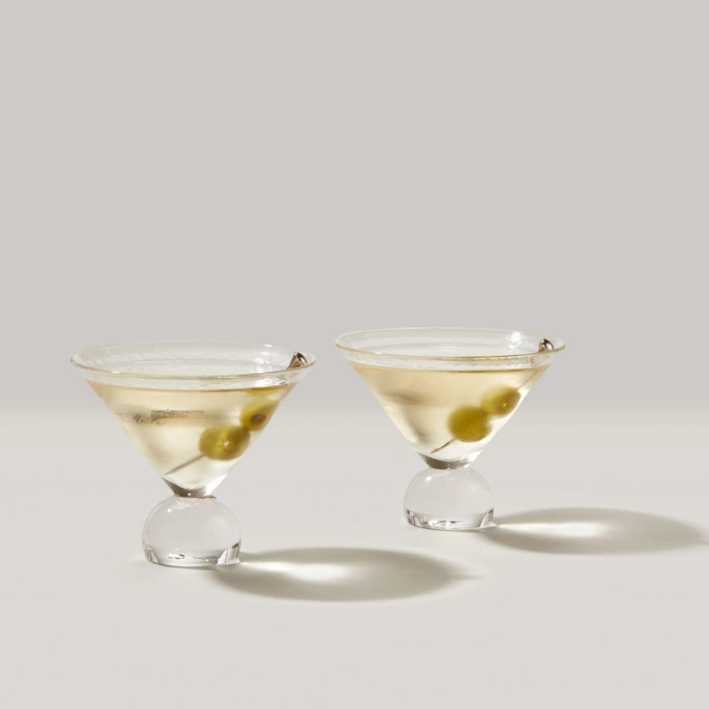 Simon Pearce Benson Martini - Set of 2